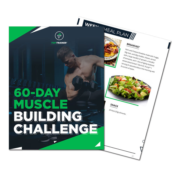 60 Day Muscle Building Challenge | Exercise & Meal Plan